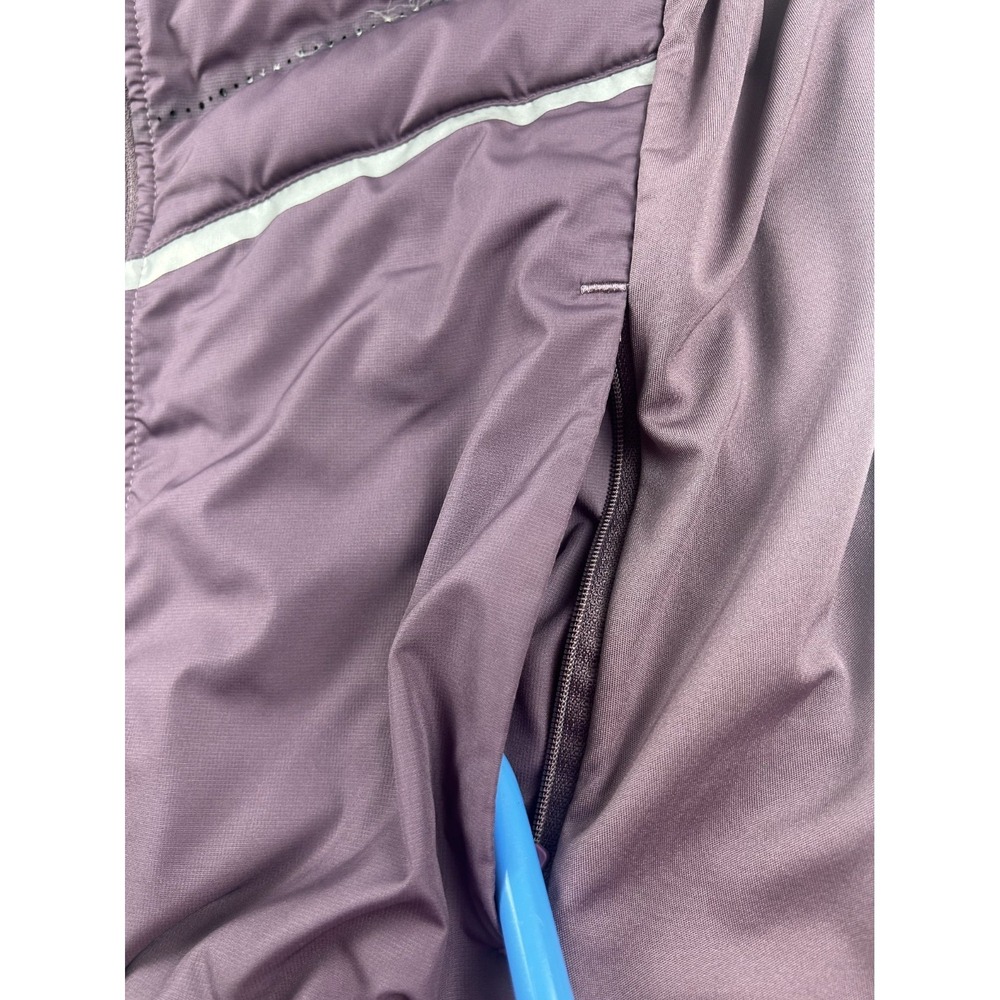 Nike Running Lightweight Insulated Jacket in mauve. Quilted full Zip XL - Picture 7 of 10